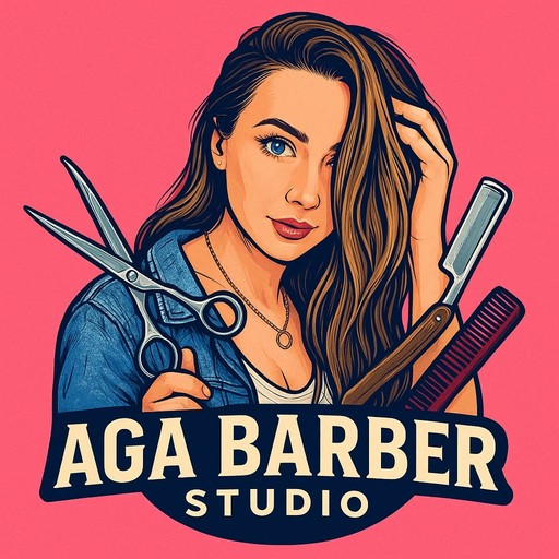Logo Aga Barber Studio