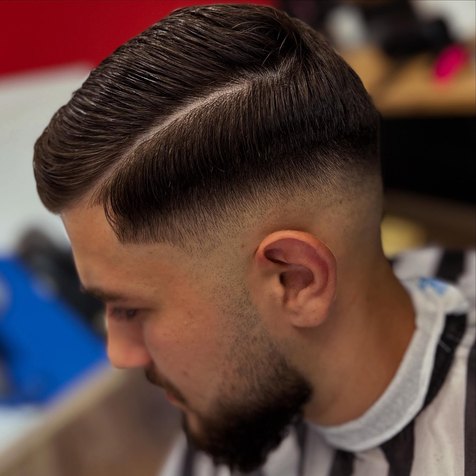 Realizacja Aga Barber Studio — strzyżenie 1